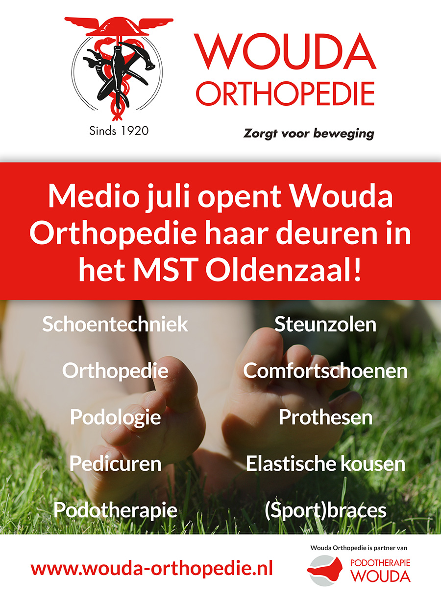 Wouda orthopedie verhuist van de Hengelosestraat in Oldenzaal naar het MST Oldenzaal